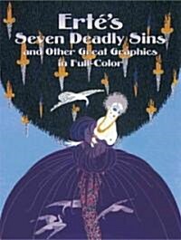 Ert?s Seven Deadly Sins and Other Great Graphics in Full Color (Paperback)