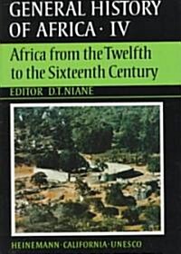 Africa from the Twelfth to Sixteenth Century (Hardcover)