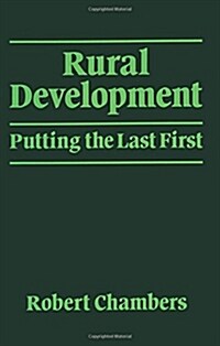 Rural Development : Putting the Last First (Paperback)