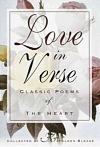 [중고] Love in Verse: Classic Poems of the Heart (Paperback, Deckle Edge)