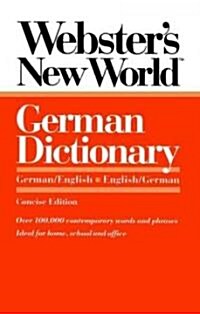 [중고] Webster‘s New World German Dictionary, Concise Edition (Paperback, Concise)