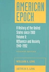 American Epoch (Paperback, 7th, Subsequent)