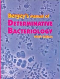 Bergeys Manual of Determinative Bacteriology (Hardcover, 9)