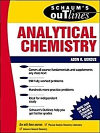 Schaums Outline of Analytical Chemistry (Paperback)