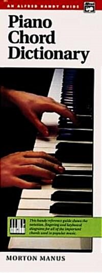 Piano Chord Dictionary (Paperback)