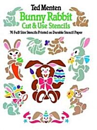 Bunny Rabbit Cut and Use Stencils (Paperback)