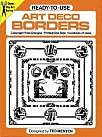 Ready-To-Use Art Deco Borders (Paperback)