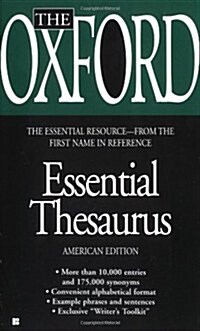The Oxford Essential Thesaurus (Paperback)