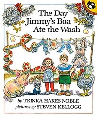 The Day Jimmy's Boa Ate the Wash (Paperback)