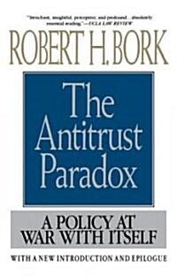 The Antitrust Paradox (Paperback)