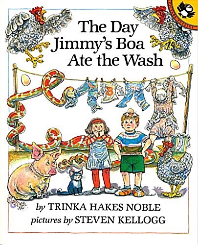 [중고] The Day Jimmy‘s Boa Ate the Wash (Paperback)