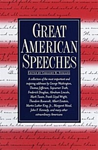 [중고] Great American Speeches (Hardcover)