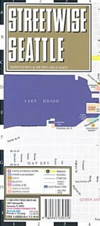 Streetwise Seattle Map - Laminated City Street Map of Seattle, Washington: Folding Pocket Size Travel Map (Folded, 2014 Updated)