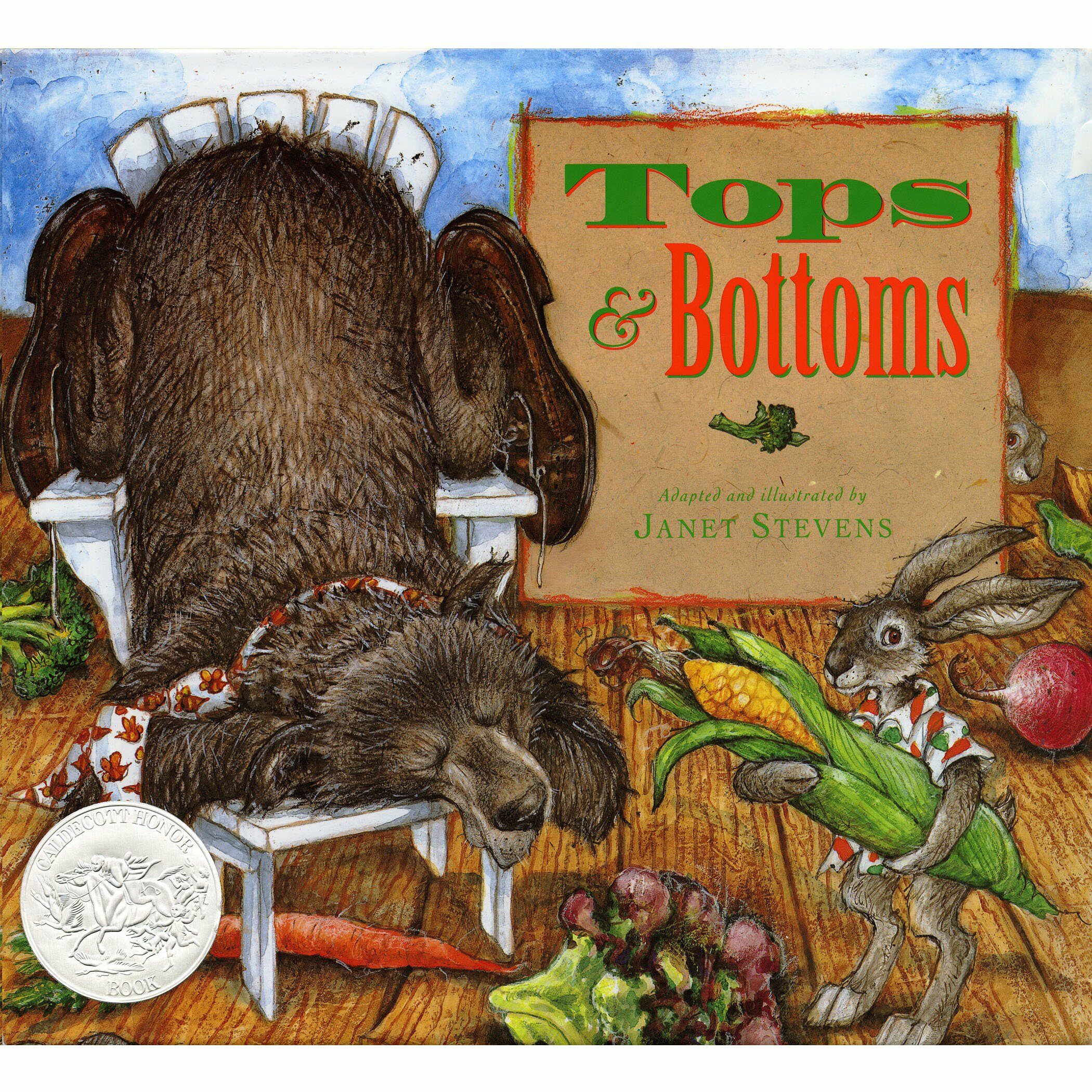 [중고] Tops & Bottoms (Hardcover)