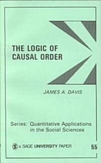 The Logic of Causal Order (Paperback)