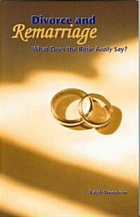 Divorce and Remarriage (Paperback)
