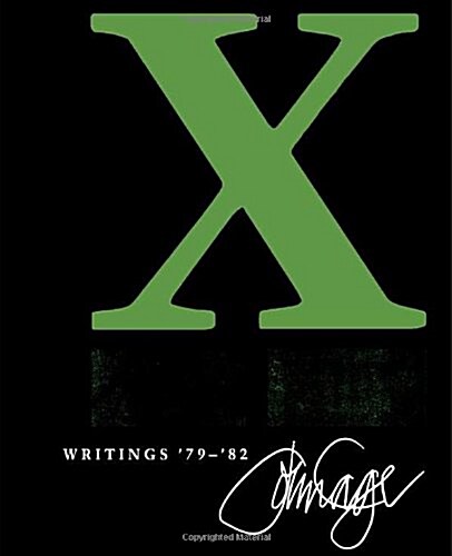 X: Writings 79 82 (Paperback)