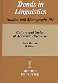 Culture and Styles of Academic Discourse (Hardcover)