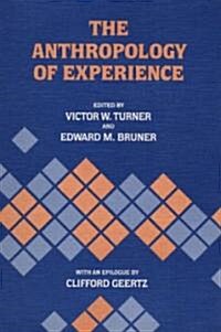 The Anthropology of Experience (Paperback)