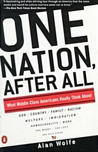 [중고] One Nation, After All (Paperback)