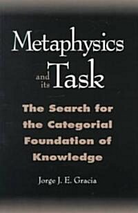 Metaphysics and Its Task: The Search for the Categorcal Foundation of Knowledge (Paperback)
