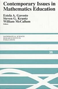 Contemporary Issues in Mathematics Education (Paperback)
