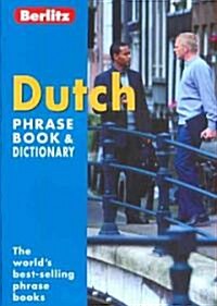 Berlitz Dutch Phrase Book & Dictionary (Paperback)