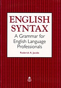 [중고] English Syntax (Paperback)