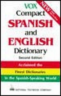 Vox Compact Spanish and English Dictionary (Paperback, 2nd, New)