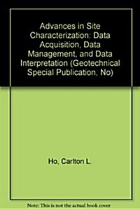 Advances in Site Characterization (Paperback)
