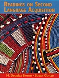 [중고] Readings on Second Language Acquisition (Paperback)