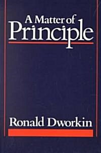 A Matter of Principle (Paperback)