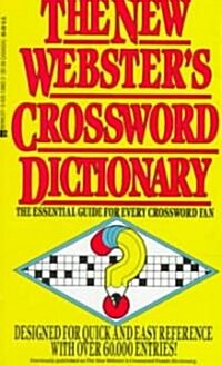 The New Websters Crossword Dictionary: The Essential Guide for Every Crossword Fan (Mass Market Paperback)
