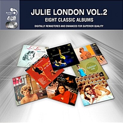 [수입] Julie London - 8 Classic Albums Vol.2 [4CD][Digipack]