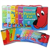 클리포드 파닉스 Clifford Phonics Fun Pack 1~6 full set (Paperback 72권 + CD 6장)