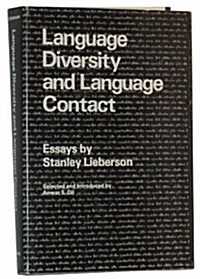 Language Diversity and Language Contact: Essays (Hardcover)