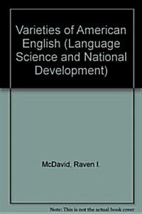 Varieties of American English (Hardcover)