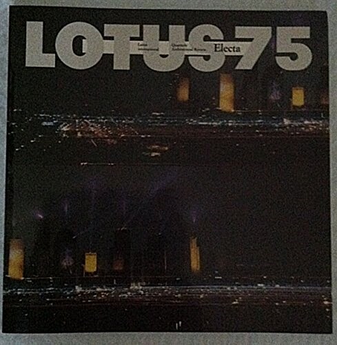 Lotus 75 (Paperback)