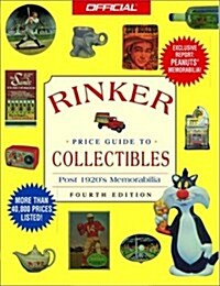 The Official Rinker Price Guide to Collectibles (Paperback, 4th)
