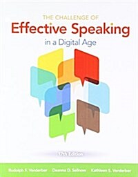The Challenge of Effective Speaking + Lms Integrated Mindtap Speech, 1 Term - 6 Months Access Card (Loose Leaf, 17th, PCK)