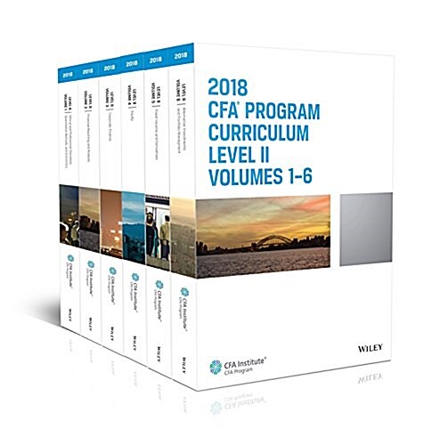 Cfa Program Curriculum 2018 Level II, Volumes 1 - 6 Box Set (Paperback)