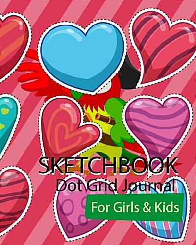 Sketchbook for Girls & Kids (Paperback, Large Print)