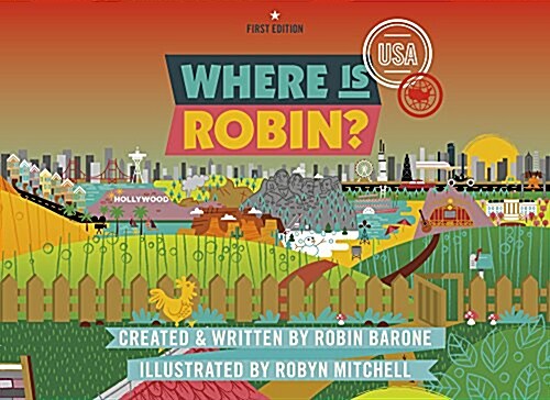 Where Is Robin? USA (Hardcover, 2)