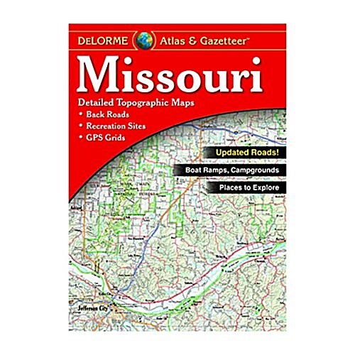 Delorme Missouri Atlas & Gazetteer (Paperback)