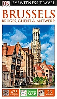 DK Brussels, Bruges, Ghent and Antwerp (Paperback, 2 ed)