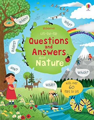 Lift-The-Flap Questions and Answers about Nature (Board Book)