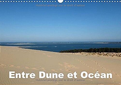 Entre Dune et Ocean 2018 : Entre la majestueuse Dune du Pilat et lOcean Atlantique (Calendar)