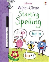 Wipe-Clean Starting Spelling (Paperback)