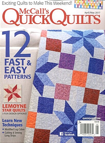Quick Quilts (격월간 미국판): 2017년 04월호