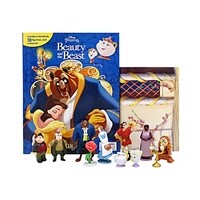 디즈니 미녀와 야수 비지북 (Board Book + 피규어 10개 + 플레이매트)